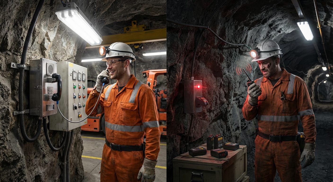 When Mine Page Phones Are a Better Choice Than Radios