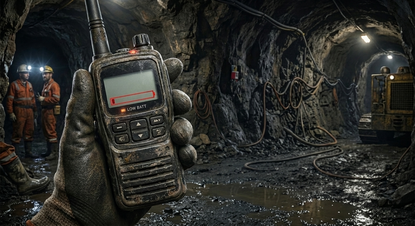 Is Your Two Way Mining Radio Losing Battery Life Fast?