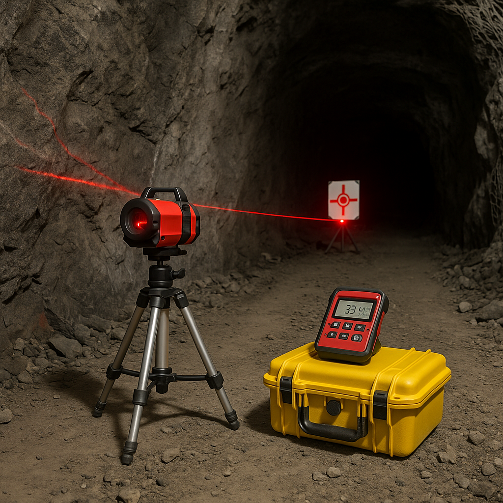 Mining Laser Alignment Tools and Simple Setup