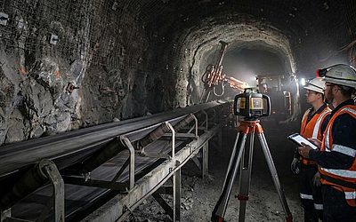 How Laser Alignment Tools Are Used in Mining & Tunneling