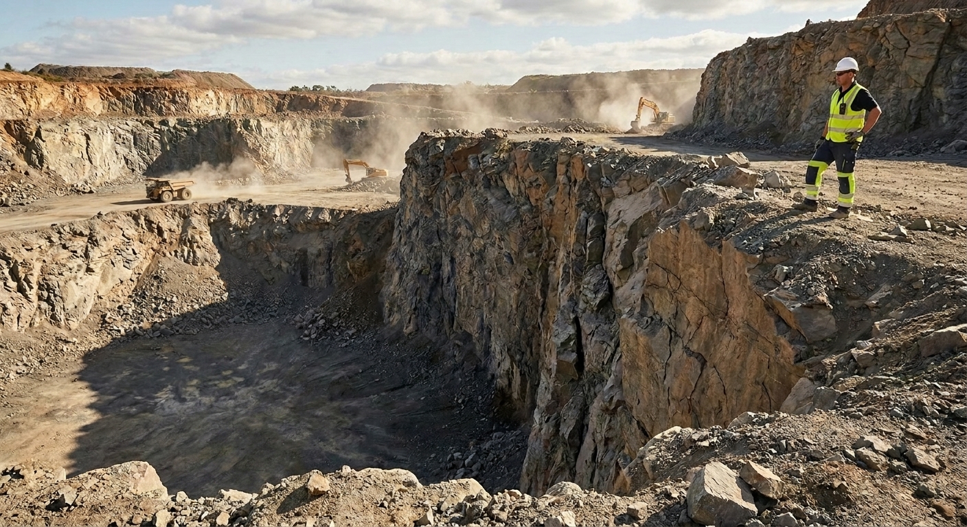 Why Two-Way Radios Lose Coverage Around Quarry Highwalls & Pits