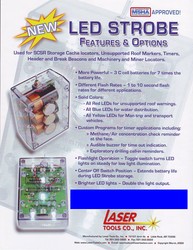 Informational Flyer for LED Strobe Features & Options