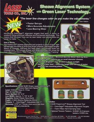 Informational Flyer for Sheave Alignment System