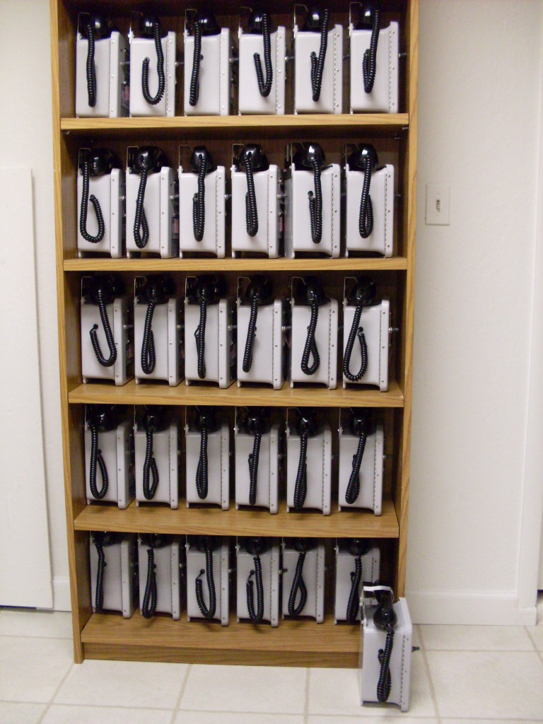 Mine Phone inventory on a good day (or bad day depending on the point of view)